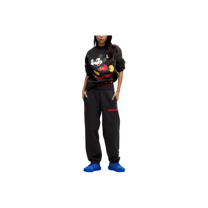 Lululemon x Disney Fleece Sweatshirt Women's Black-0