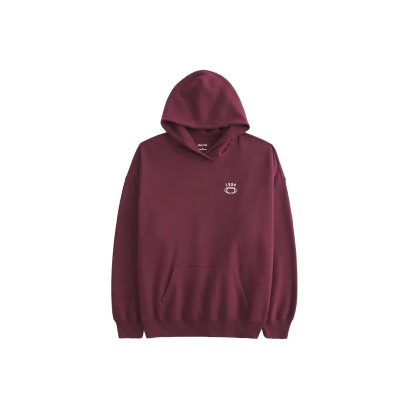 Hollister Sweatshirt Women's Burgundy-0