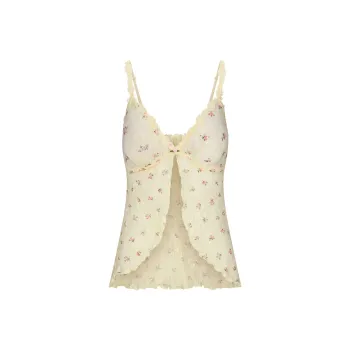 Skims Valentine's Day Collection Camisoles Women's BUTTER ROSEBUD PRINT/Butters Rose Bud Print