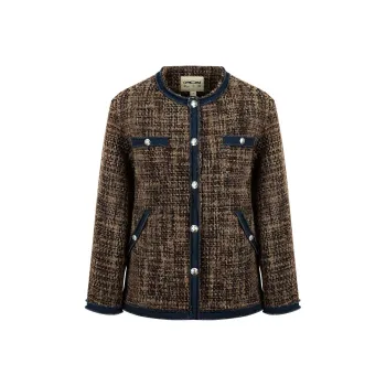Omont Jackets Coats Women's Coconut Brown Coffee