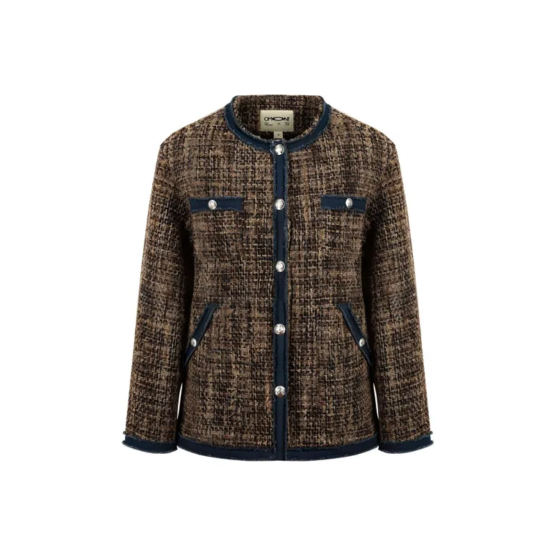Omont Jackets & Coats Women's Coconut Brown Coffee-0
