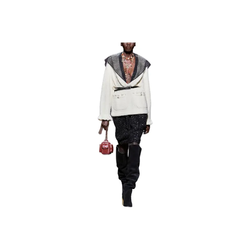 CHANEL FW24 Cashmere Sweater Women's Ivory-0