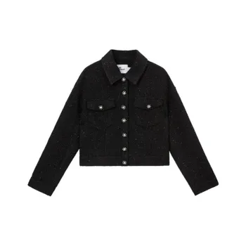 Self portrait Jackets Coats Women's Classic Black