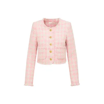 LOVESHACKFANCY Jackets Coats Women's Rose Quartz