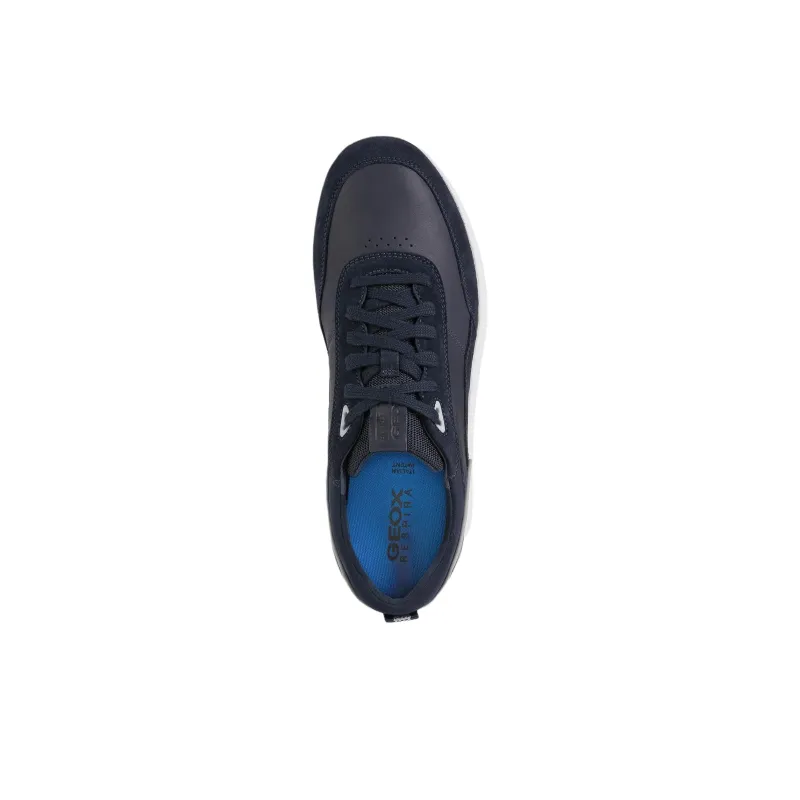 GEOX Spherica Abrasion Resistant Low Top Casual Shoes Men's Marine Blue-3