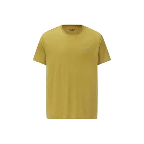 SALOMON T Shirts Men Mustard