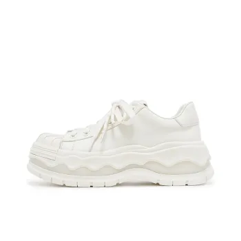 VITTORIO VENTURA Low Top Casual Shoes Unisex Plain White