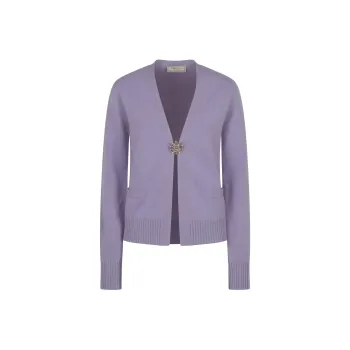 Blumarine Brooch Cardigan