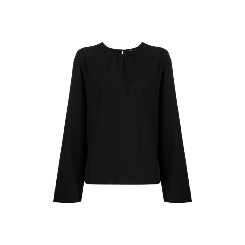 Joseph Joseph Gathered neck Silk Blouse-0