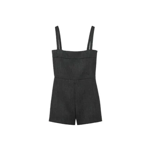 GUCCI Jumpsuit Women's Dark Gray