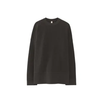 Lauren Manoogian FW24 OVERSIZE CREWNECK Sweatshirt Women's INK/Ink