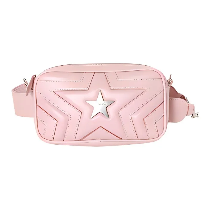 Stella McCartney Polyurethane Fanny Pack Trumpets Women's Light Pink-0