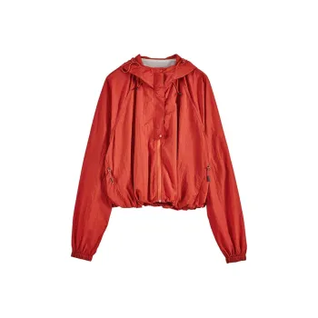 Rizhuo Jackets Coats Women's Twilight Oranges