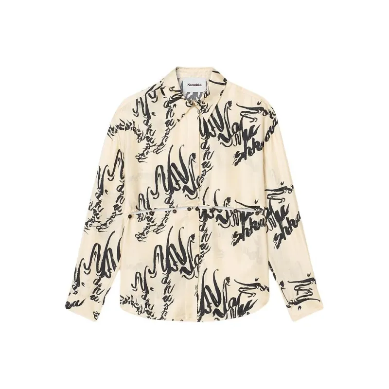 NANUSHKA SS24 Shirt Women's Cream-0