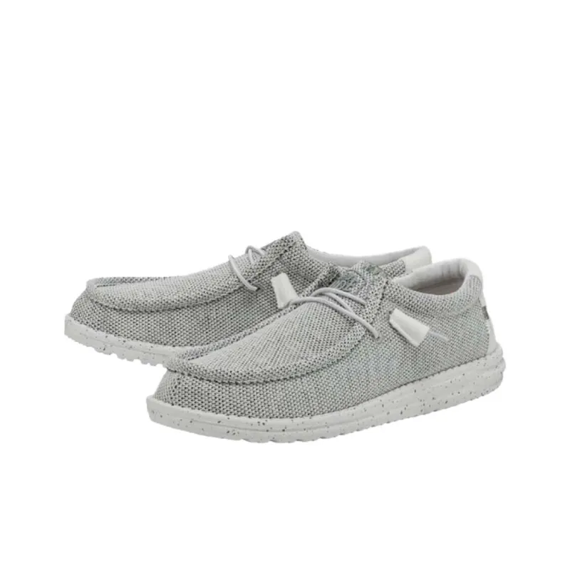 Heydude Wally So Casual Shoes Men's Gray-1