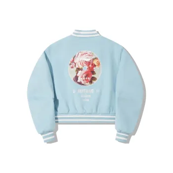 Pleasures X LiNing Jackets Women's Forget Me Not Blue
