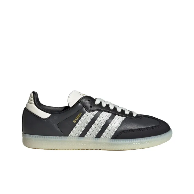 Samba Women's Adidas Originals 'Ruffle Stripes Pack Black Off White' Women's-1