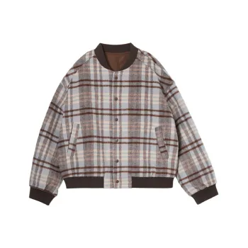 MASOOMAKE Jackets Coats Women's Blue