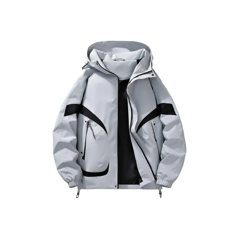 ROBINHOOD Jackets Coats Unisex Gray-0