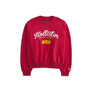 Hollister Sweatshirt Women's Red