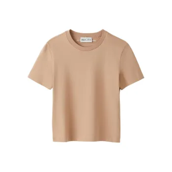 RECTO T-Shirt Women's LIGHT BEIGE/Light Beige