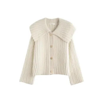 Tonlion Knitwear Women's Beige Apricot