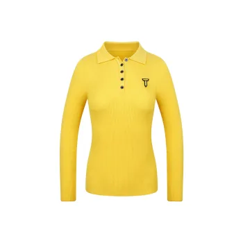 EUROPEAN TOUR Knitwear Fall Women's Yellow