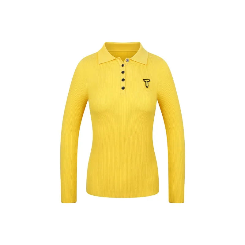 EUROPEAN TOUR Knitwear Fall Women's Yellow-0