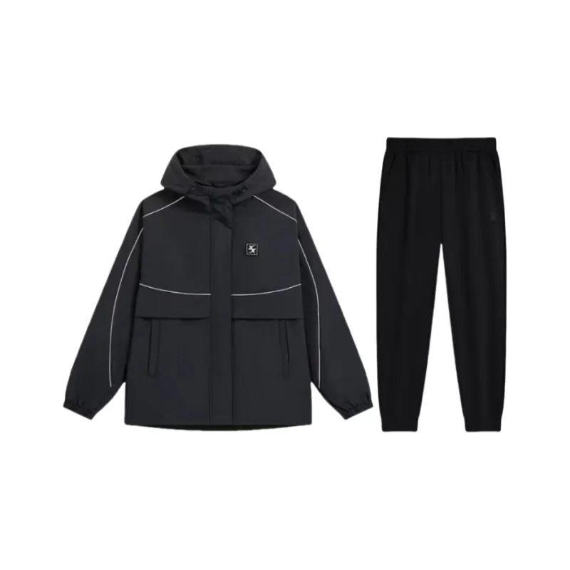 XTEP Casual Sportswear Unisex Black-0