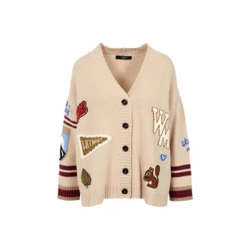 WEEKEND MaxMara Buttoned V Neck Cardigan