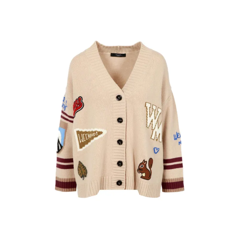 WEEKEND MaxMara Buttoned V-Neck Cardigan-0