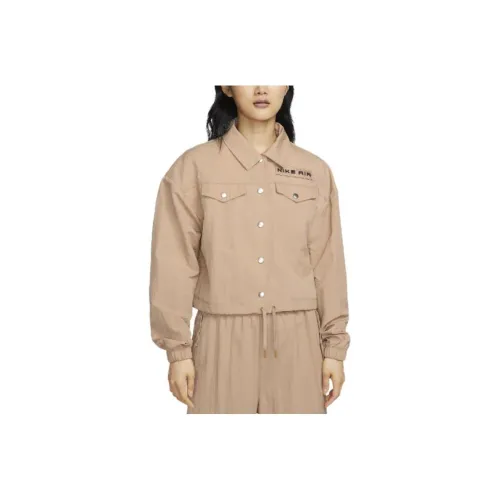Nike Jackets Women's Brown