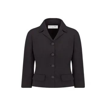 DIOR Regular Fit Single Breasted Jacket