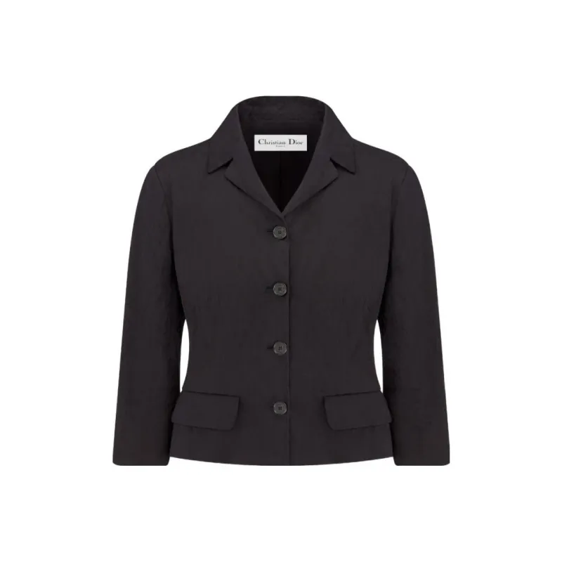 DIOR Regular Fit Single Breasted Jacket-0