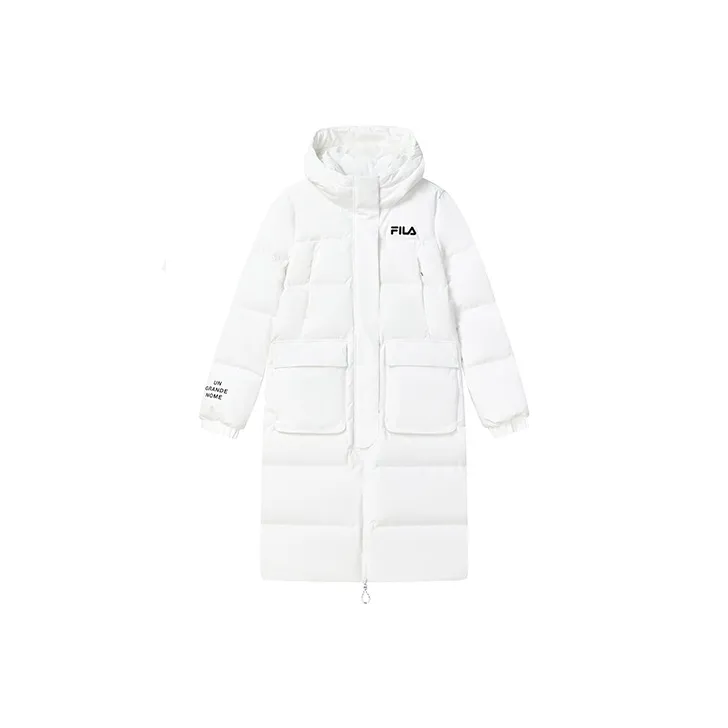 FILA Down Jacket Women's Standard White-0