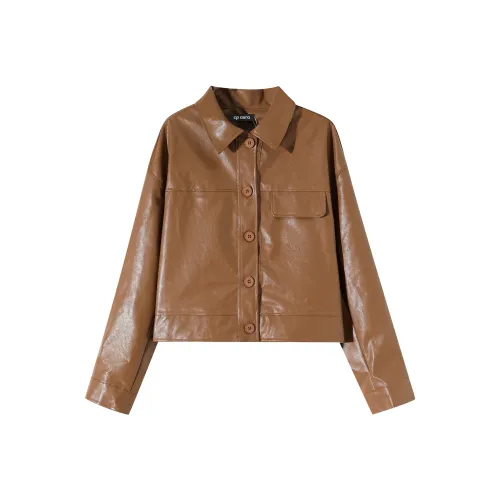 CPAURA Jackets Women's Camel