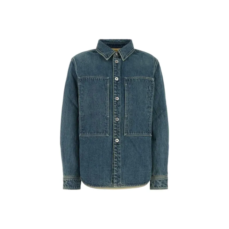 JIL SANDER Denim Oversized Shirt-0