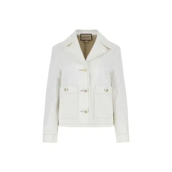 GUCCI Interlocking G Buttoned Jacket