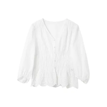3COLOUR Shirt Women's Cloud White