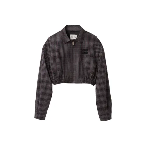 MIU MIU Jacket Women's Pomegranate Red