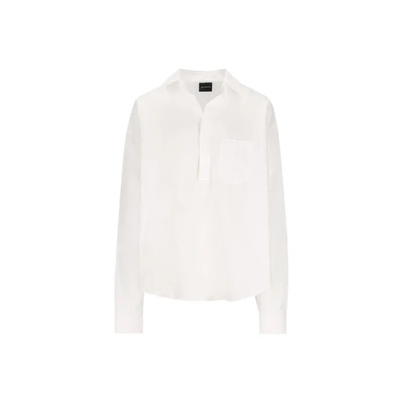 Balenciaga Patch Pocket Long Sleeved Shirt-0
