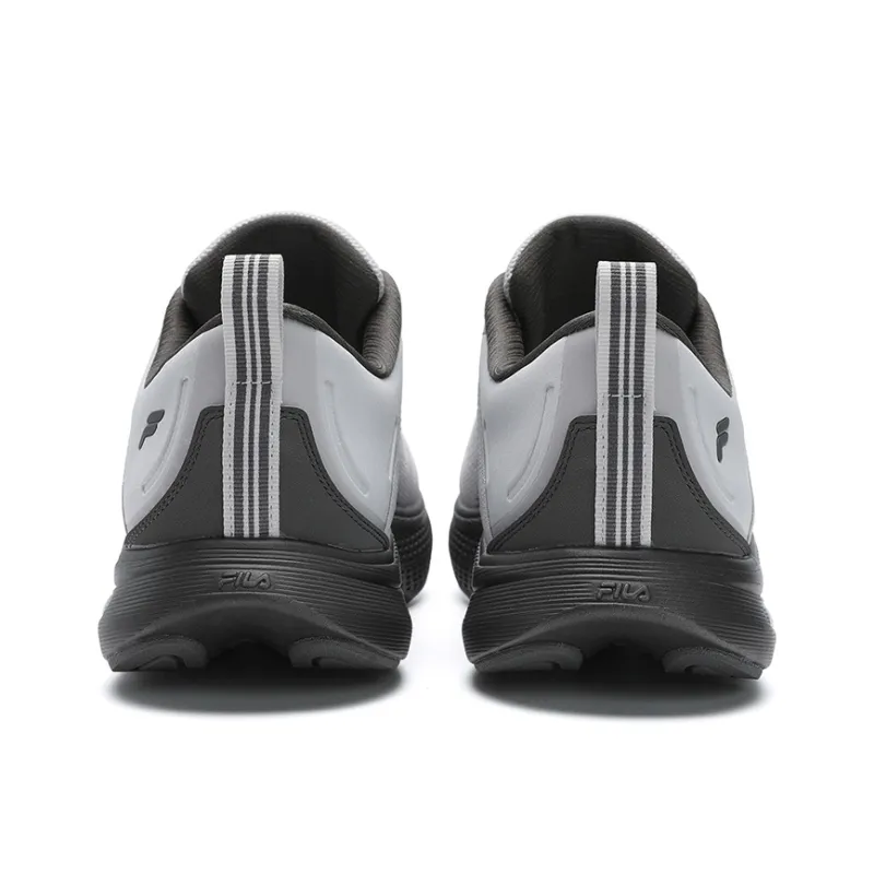 FILA Slip Resistant, Abrasion Resistant, Breathable, Lightweight Coverage Low Top Running Shoes Men's Rain Mist Gray-3