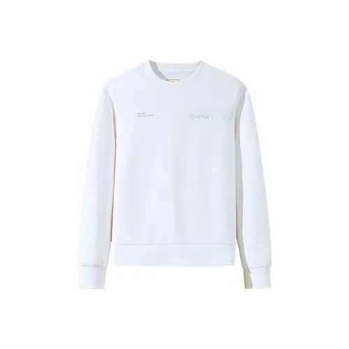 Anta Variety Training Collection Sweatshirt Women's Snowflake White
