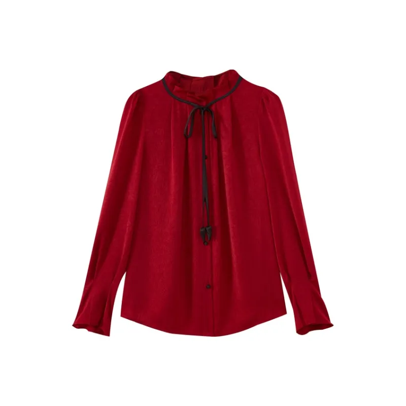 SHUIYUNJIAN Shirt Women's Burgundy-0