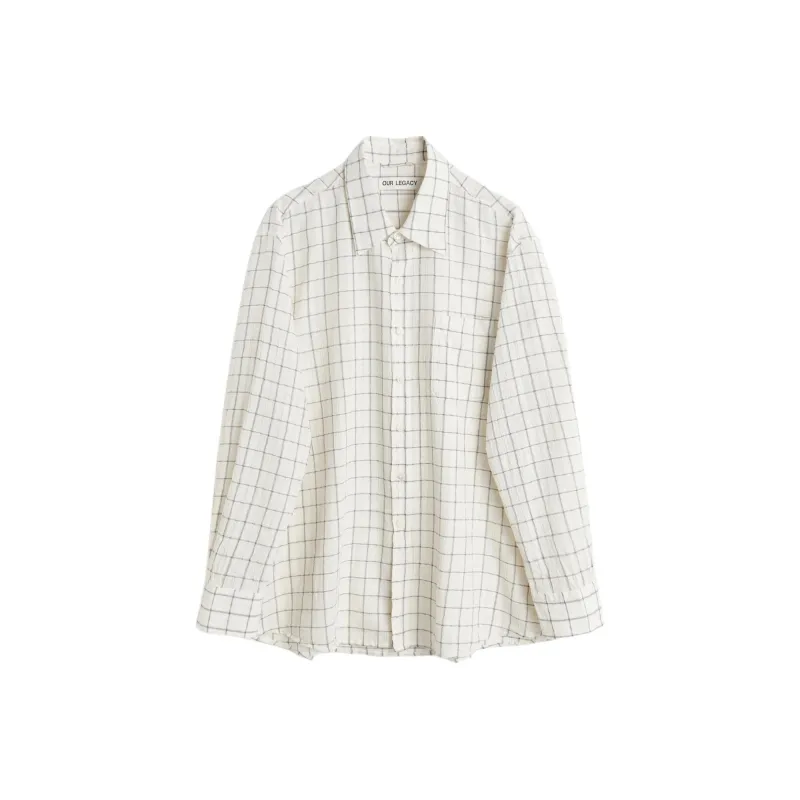 OUR LEGACY Daisy Check pattern Shirt-0