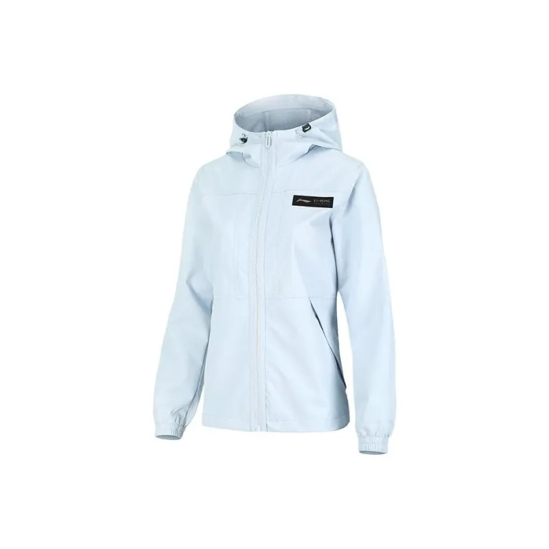 LiNing Fitness Series Jacket Women's Light Bright Blue-0