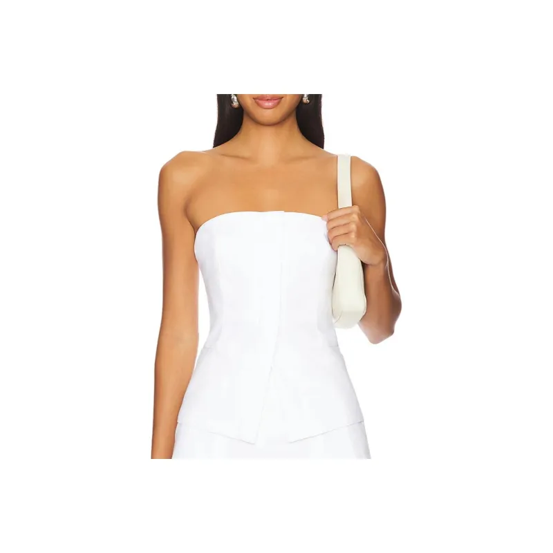 A.L.C. Strapless Top Women's White-0