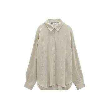 ZARA Shirts Women's Light Green