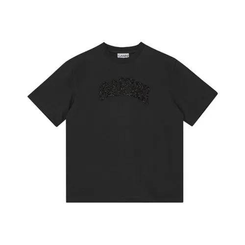 GANNI Phantom Drop Shoulder T Shirt