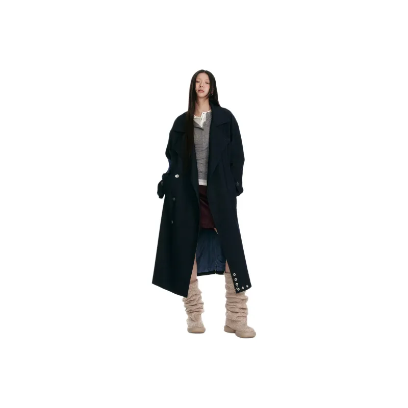 JIKOO Jackets Coats Women's Dark Blue-0
